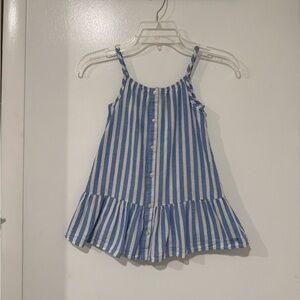 Vineyard Vines Cotton/Linen blend striped dress size 4T